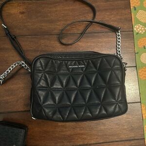 Black Michael Kors purse. Small crossbody.